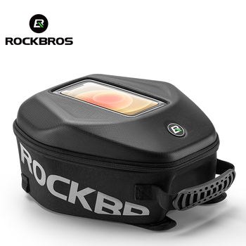 Hard-Shell Touchscreen Motorcycle Phone Tank Bag