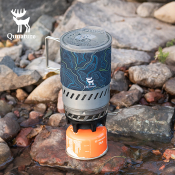 Qunature Outdoor Windproof All-in-One Cooker