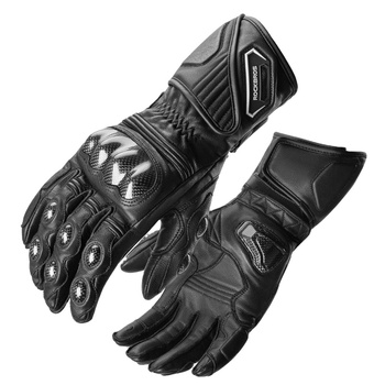 Custom Logo Winter Waterproof Motorcycle Leather Gloves