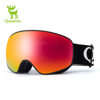 Qunature Winter Anti-Fog UV400 Protection Ski Goggles
