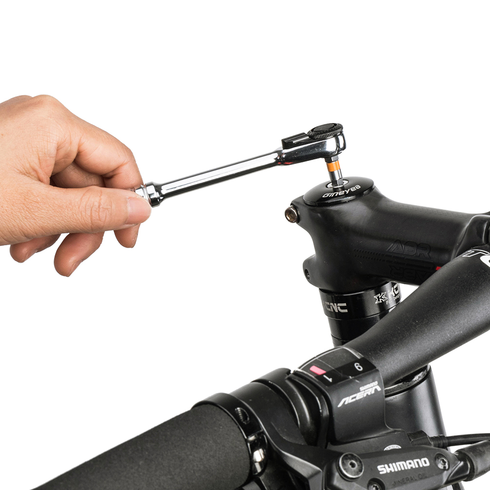 ROCKBROS Portable Mini Aluminum & Steel Bicycle Repair Tool Kit with Torque Wrench MTB & Road Bike Screwdrivers 180g Lightweight
