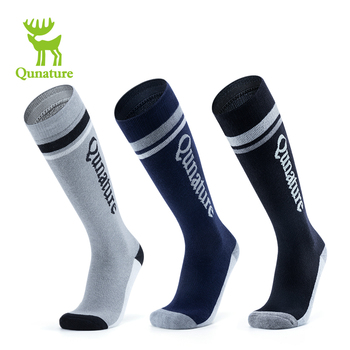 Qunature Anti-Bacterial Breathable Long Ski Socks