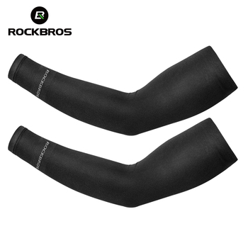 Seamless UV sun protection cycling arm sleeves
