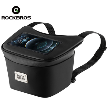Touchscreen Front Handlebar Pouch for Scooters & Motos