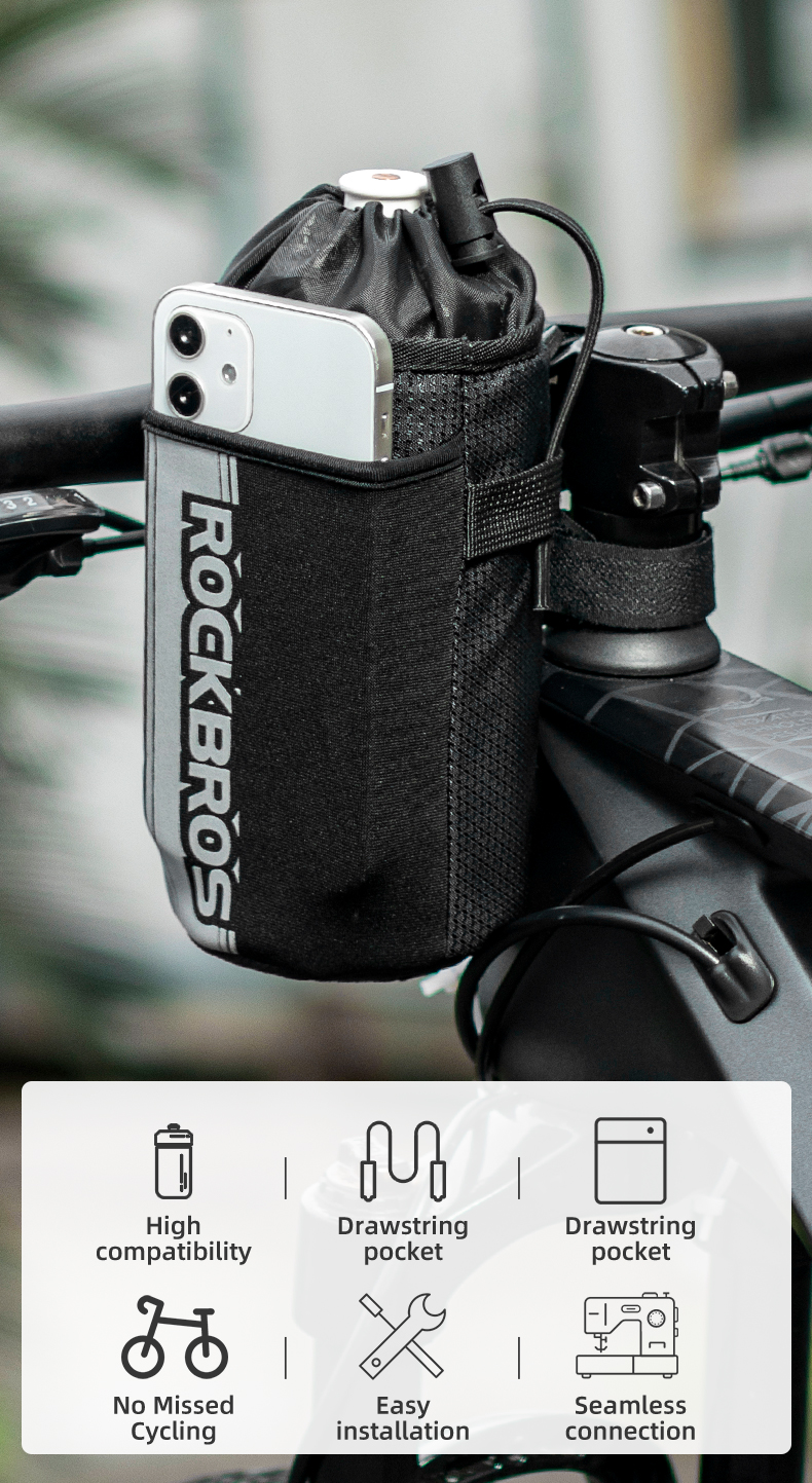 Bike Handlebar Bottle Bag Header