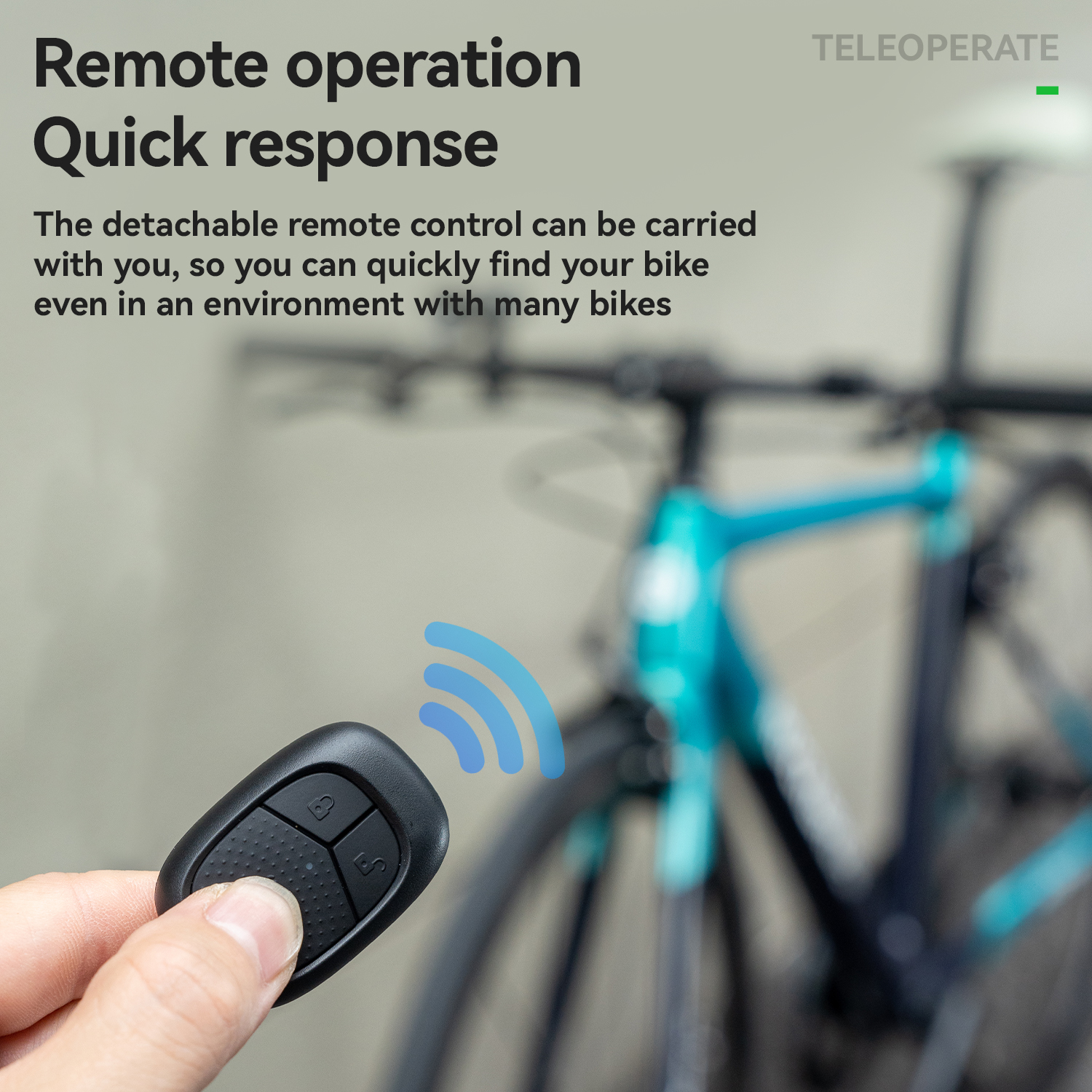For ROCKBROS Wireless Remote Control Bicycle Electric Horn Waterproof Warning Bell for Road Electric Bikes Children's Bikes