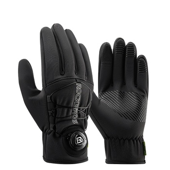 Full Finger Touch Screen Motorcycle Glove with Gel Padding
