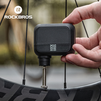 Portable wireless electric bike air pump