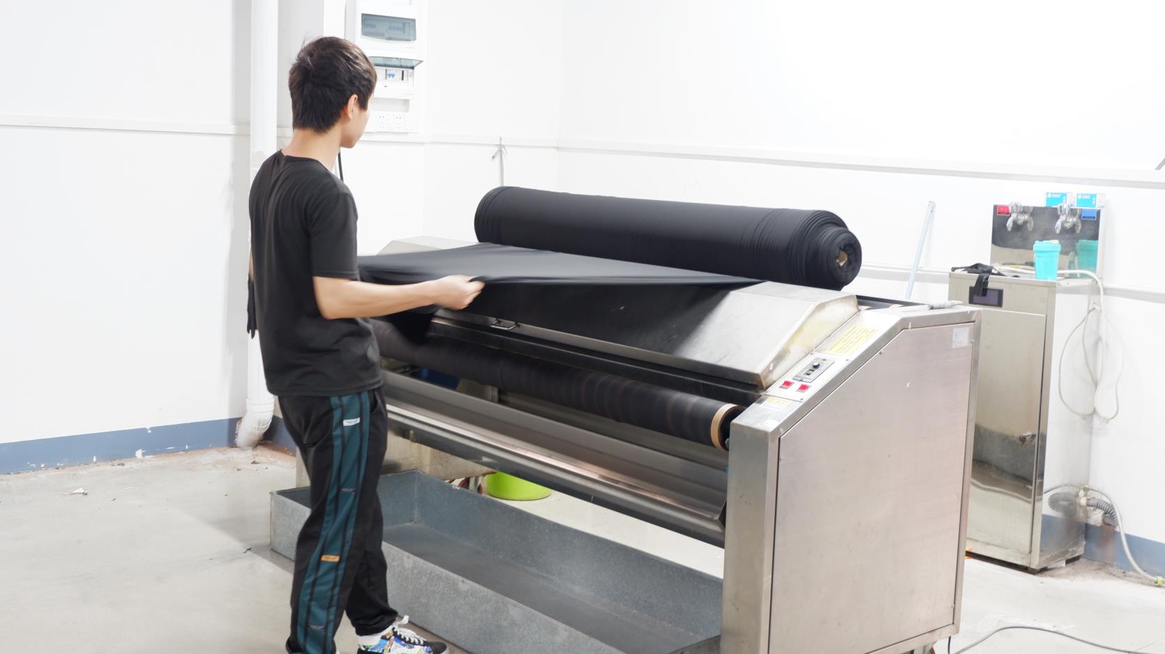 Textile Shrinking and Quality Inspection Machine