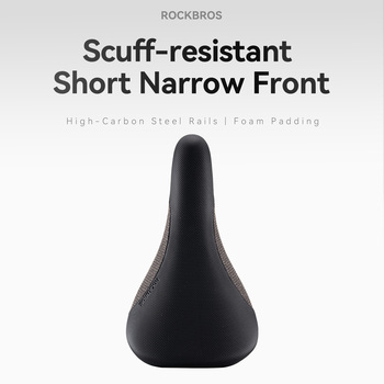 Kids Ergonomic Short-Nose Shock Absorbing Saddle