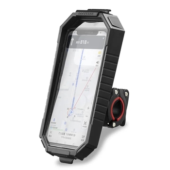 Universal bike handlebar phone mount