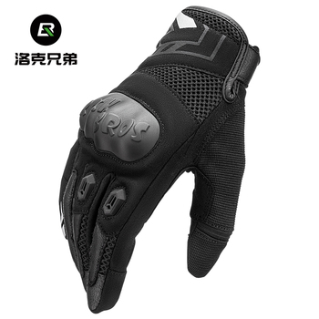 Wholesale Touch Screen Racing Leather Motorcycle Gloves