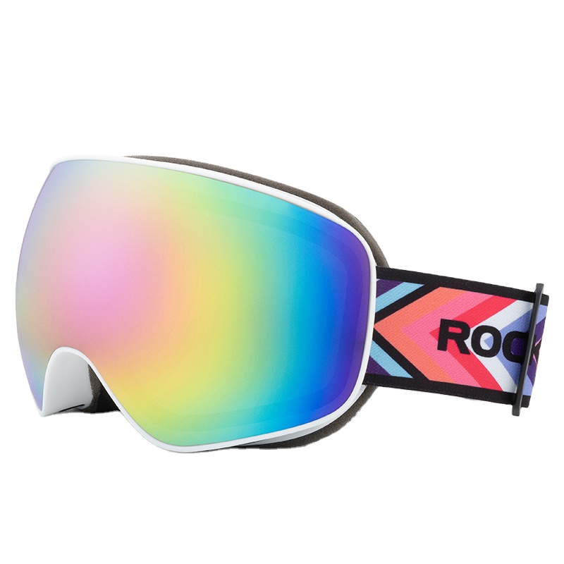 ROCKBROS Ski Goggles for Kids & Adults Anti-fog Polarized TPU Frame+PC Lens Anti-wind Custom Logo Sports Outdoor