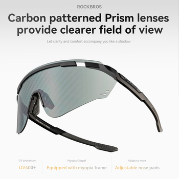 Photochromic UV400 TR90 Cycling Glasses
